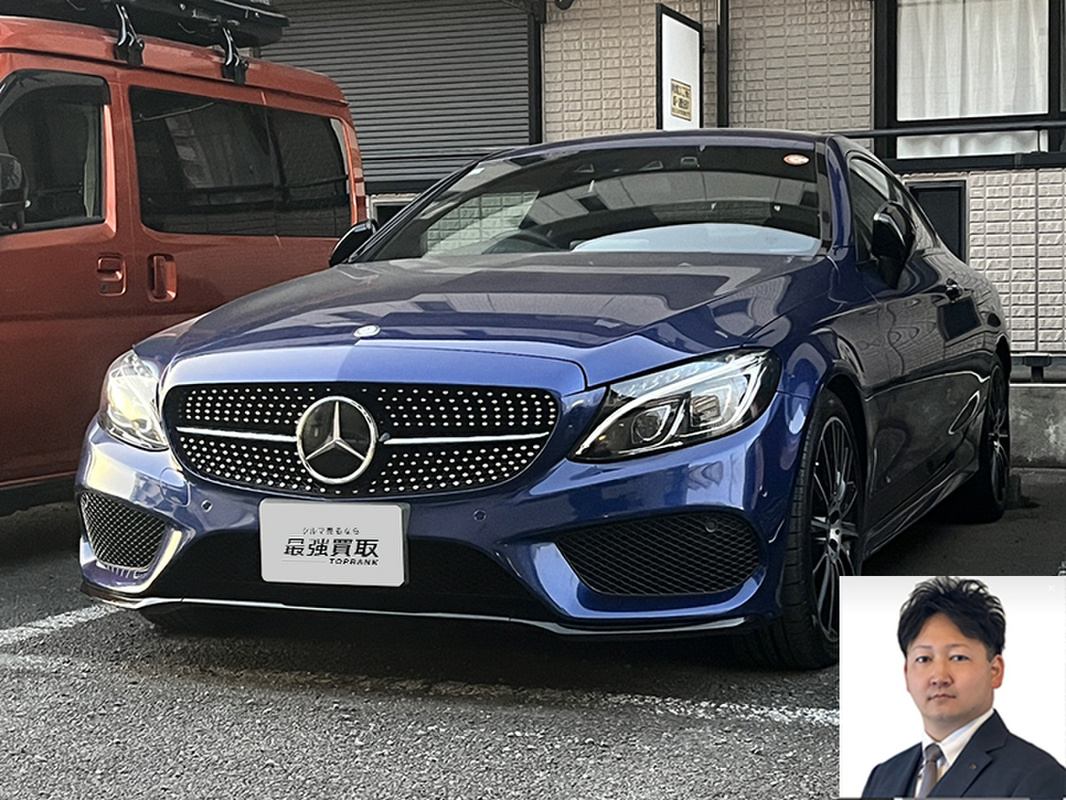 2017 メルセデス・ベンツ Cクラスクーペ C300クーペスポーツ買取実績