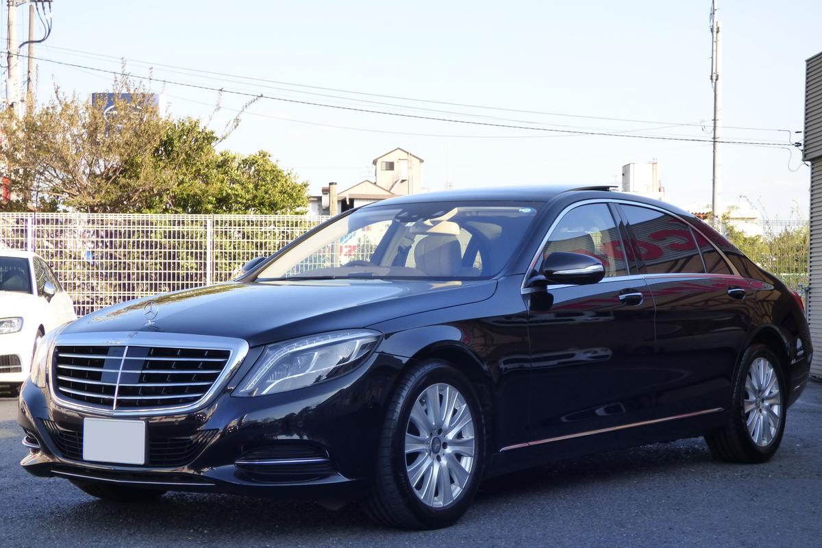 2015 メルセデス・ベンツ Sクラス S550L ｼｮｰﾌｧｰPKG買取実績