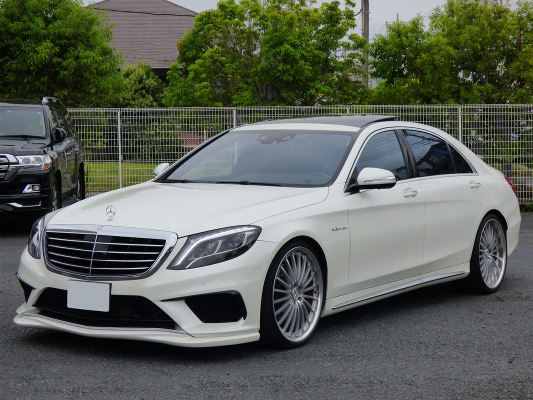 2014 メルセデス・ベンツ Sクラス S550ロング　AMGスポーツ＆ショーファーPKG買取実績