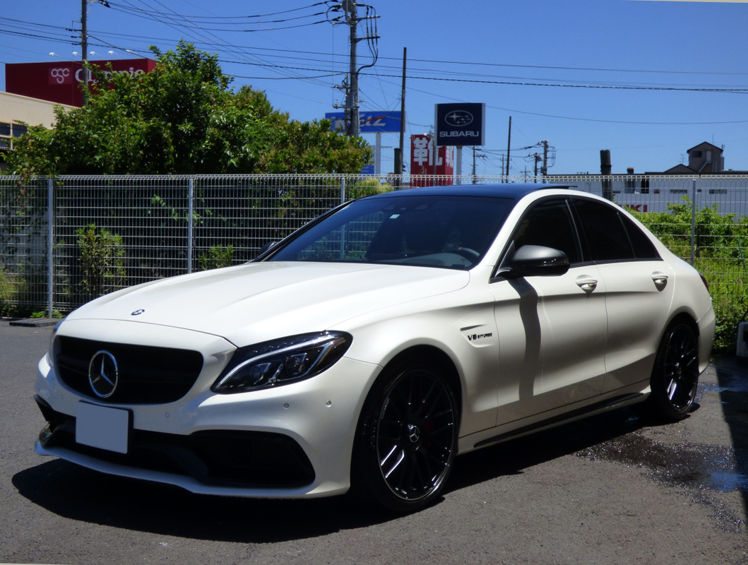 2015 メルセデス・ベンツ Cクラス C63S エクスクルーシブPKG買取実績