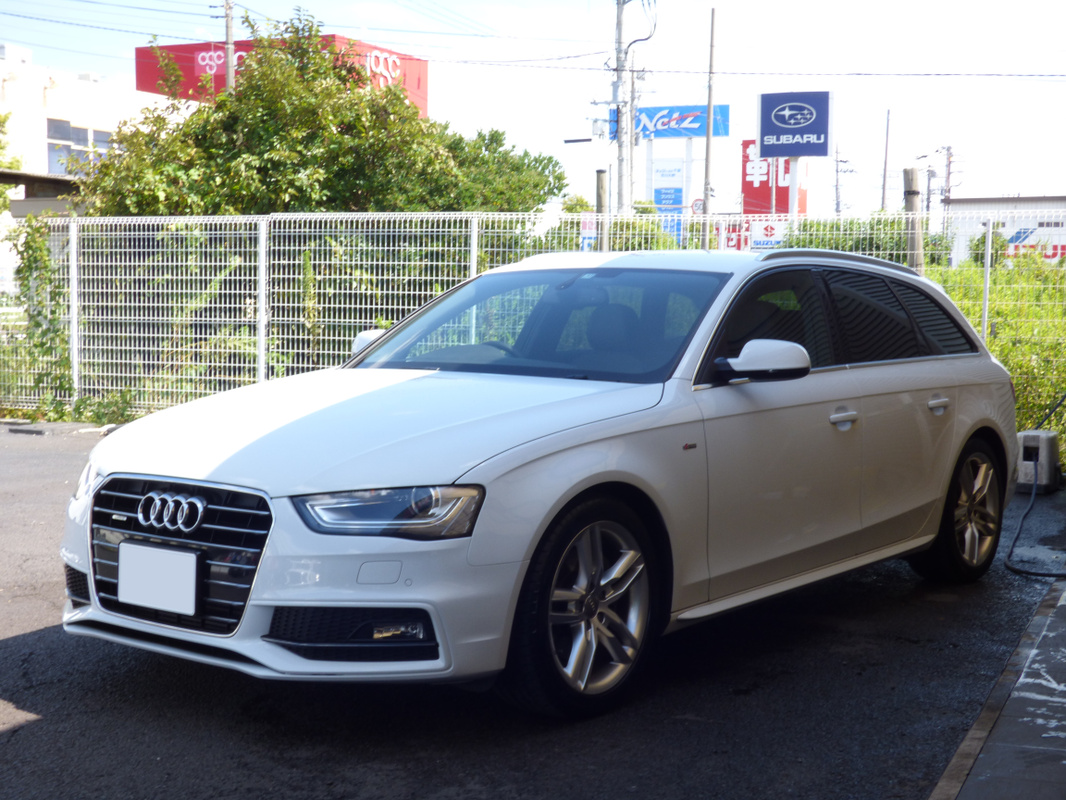 2013 アウディ A4アバント 2.0TFSI SラインPKG買取実績