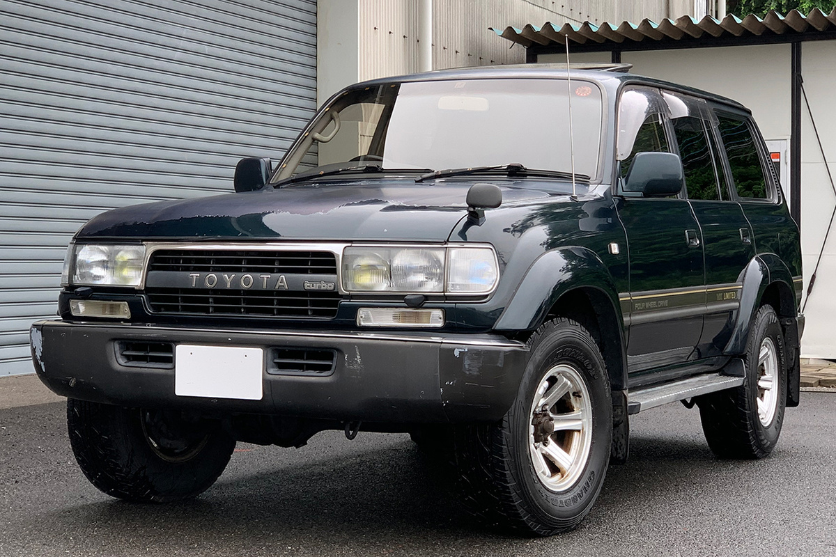 1992 トヨタ ランドクルーザー80 VX LTD買取実績