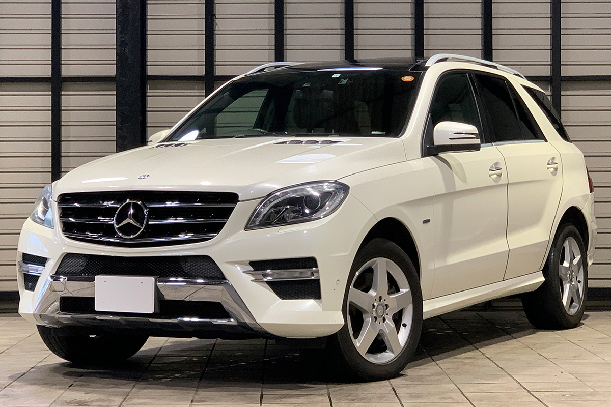 2012 メルセデス・ベンツ Mクラス ML350 4MATIC  AMGスポーツPKG買取実績