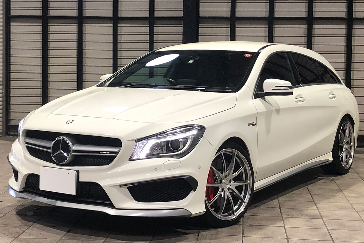 2015 メルセデス・ベンツ CLAクラスシューティングブレーク CLA45シューティングブレーク レーダーセーフティPKG買取実績