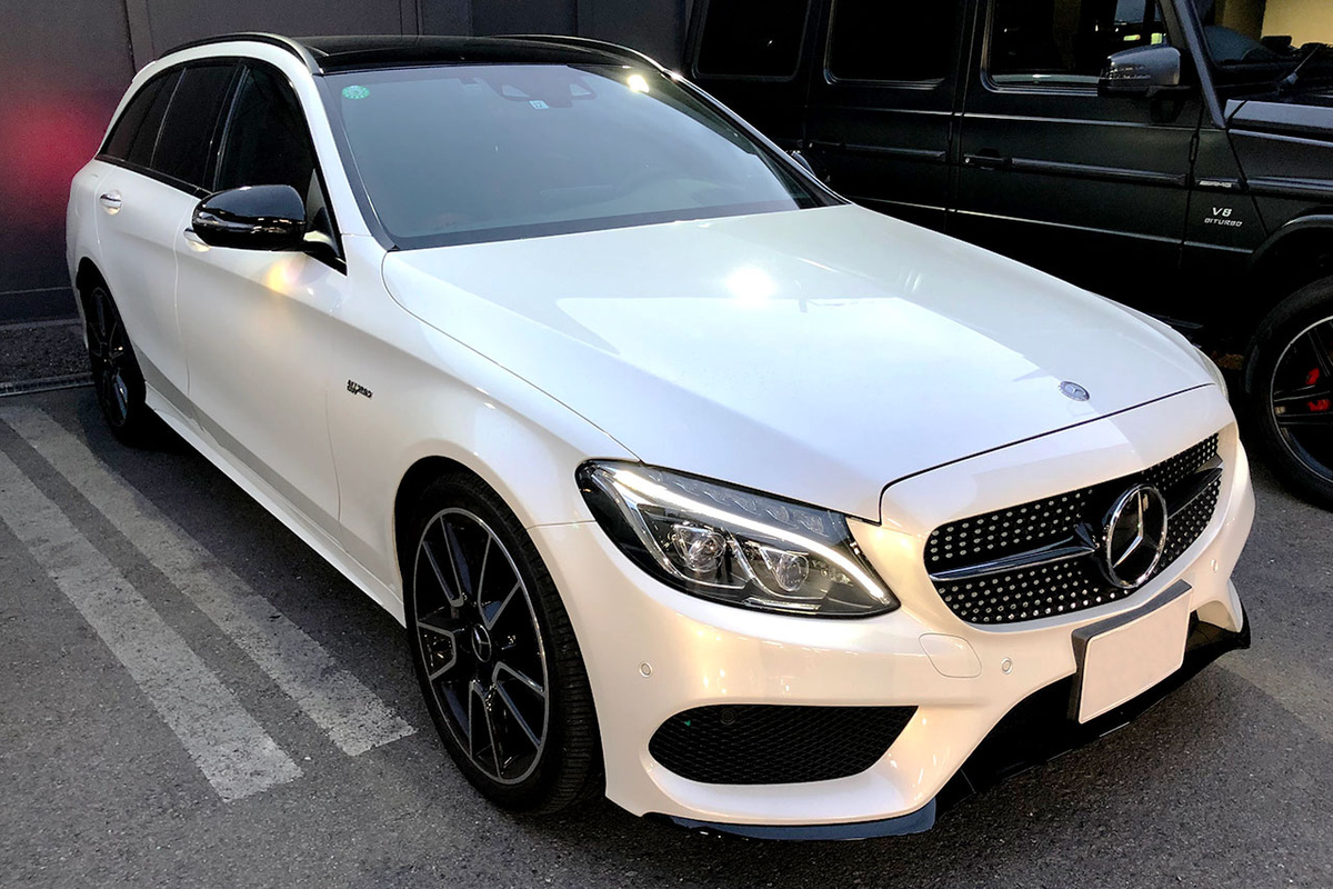 2015 メルセデス・ベンツ Cクラスワゴン C450AMG 4MATIC ワゴン買取実績