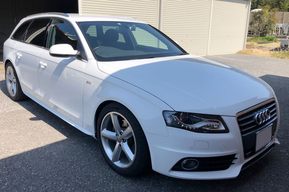 2012 アウディ A4アバント 2.0TFSI SラインPKG買取実績