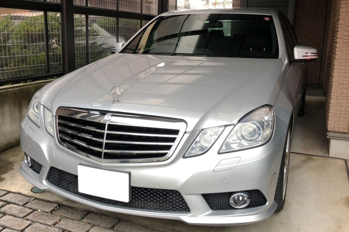 2010 メルセデス・ベンツ Eクラス E350 AVG AMGスポーツPKG買取実績