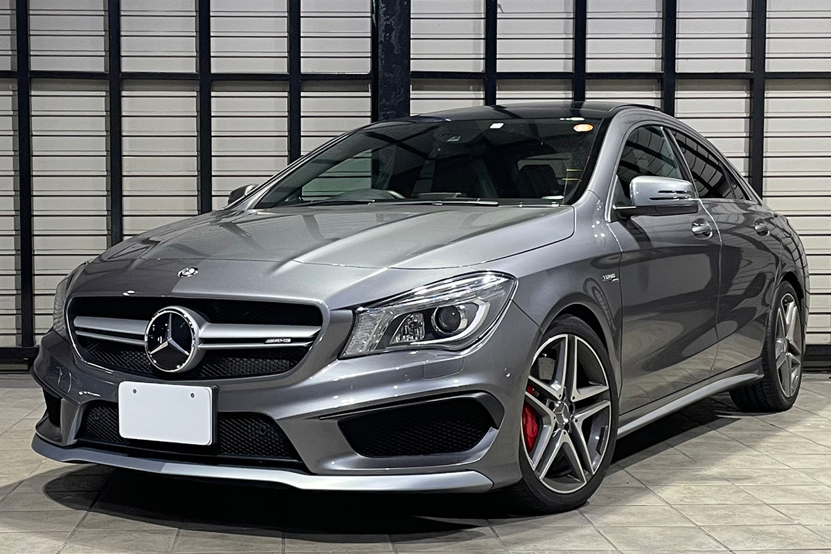 2014 メルセデス・ベンツ CLAクラス CLA45 AMG 4マチック セーフティPKG買取実績