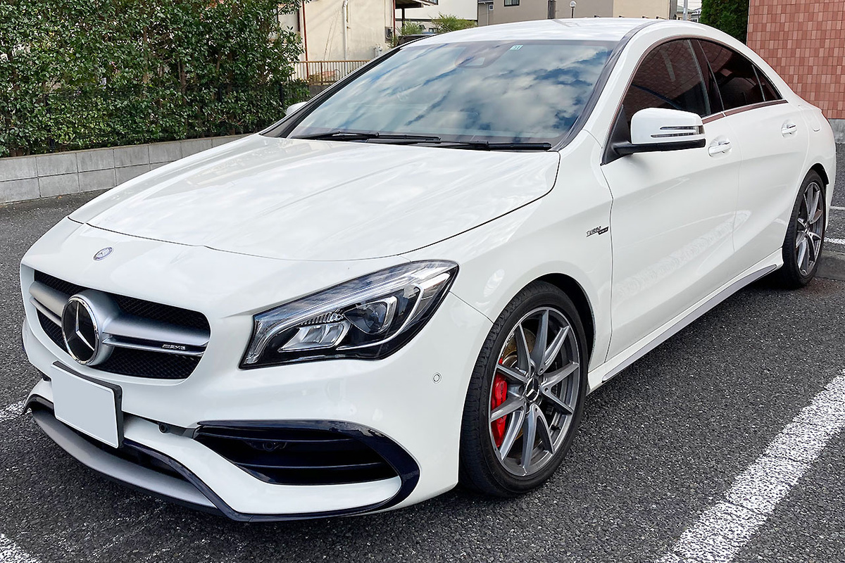 2016 メルセデスAMG CLAクラス CLA45 4マチック フェイスリフトモデル買取実績