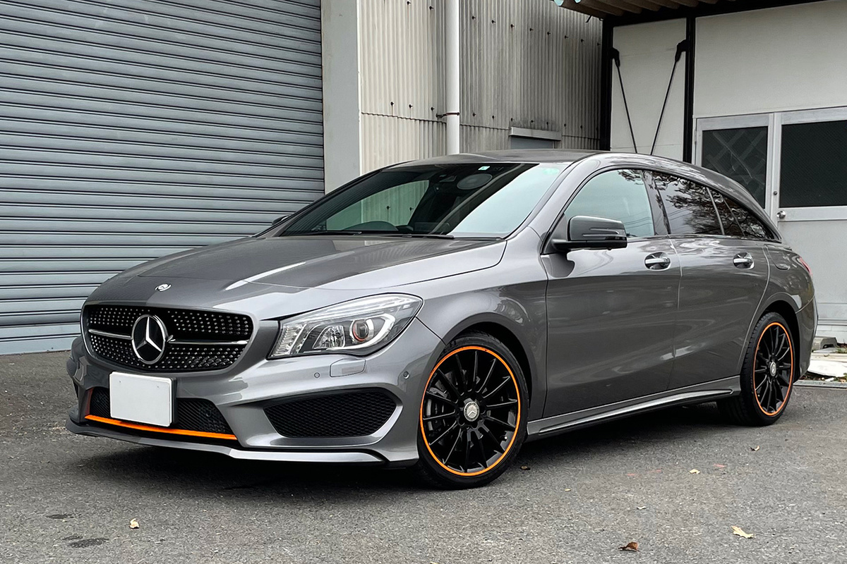 2015 メルセデス・ベンツ CLAクラスシューティングブレーク CLA250 SB オレンジアートED買取実績