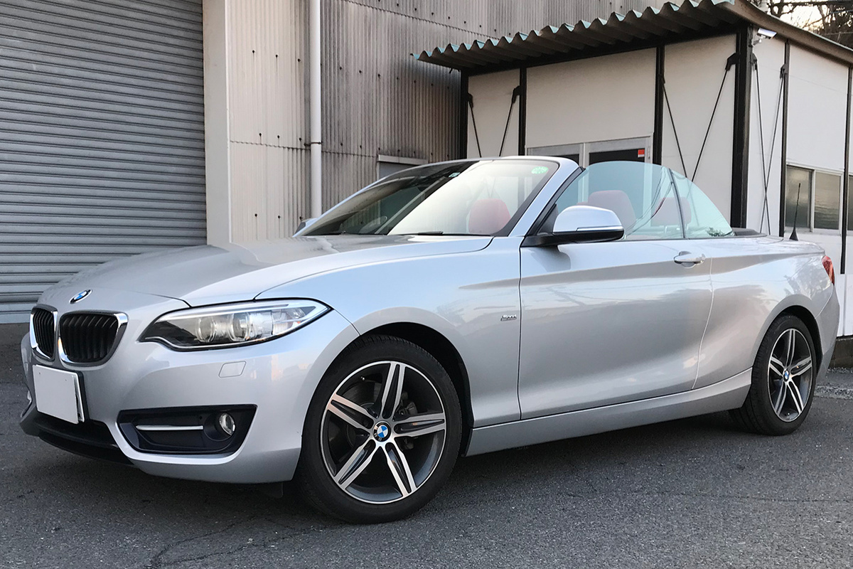 2015 BMW 2シリーズ 220i カブリオレ スポーツ買取実績