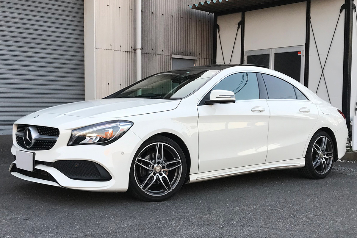 2017 メルセデス・ベンツ CLAクラス CLA180 スポーツ AMGレザーエクスクルーシブPKG買取実績