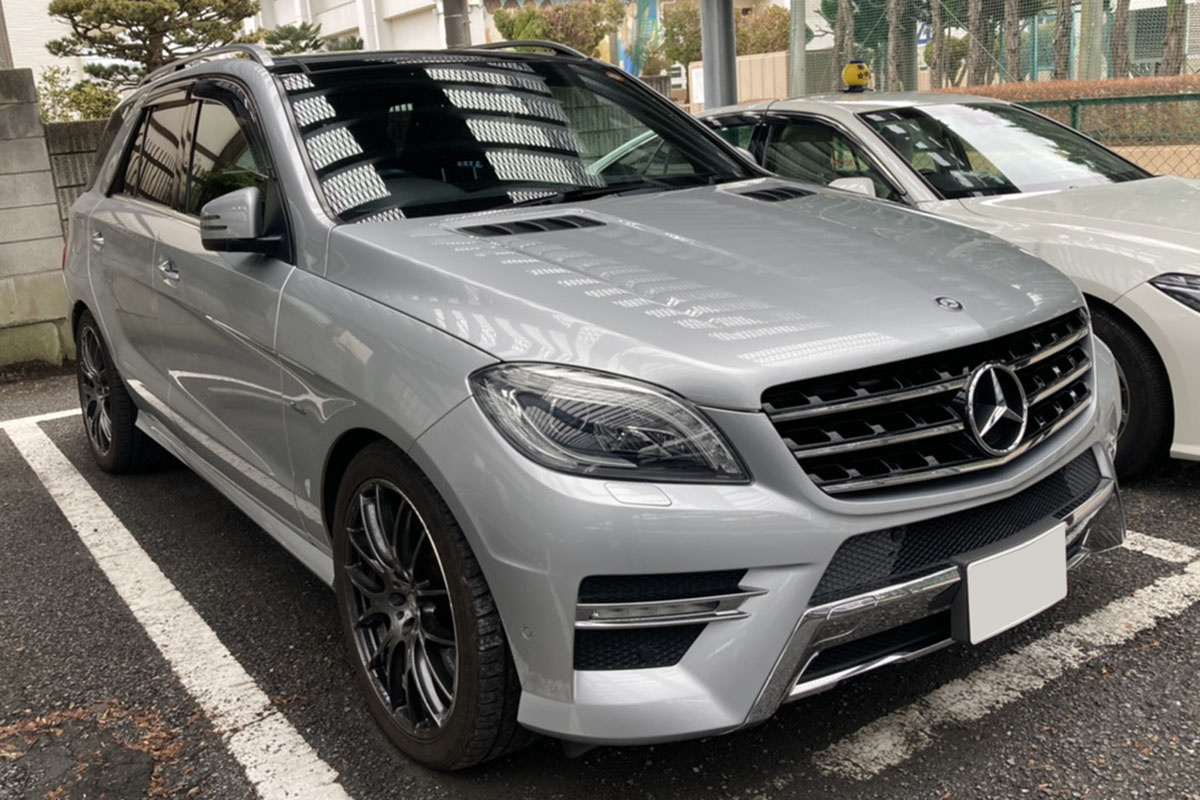 2013 メルセデス・ベンツ Mクラス ML350 4MATIC BE AMGスポーツPKG買取実績