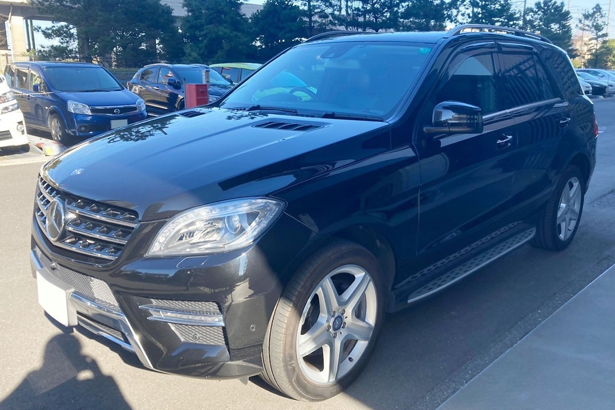 2013 メルセデス・ベンツ Mクラス ML350 BT 4MATIC 1stアニバーサリーED買取実績