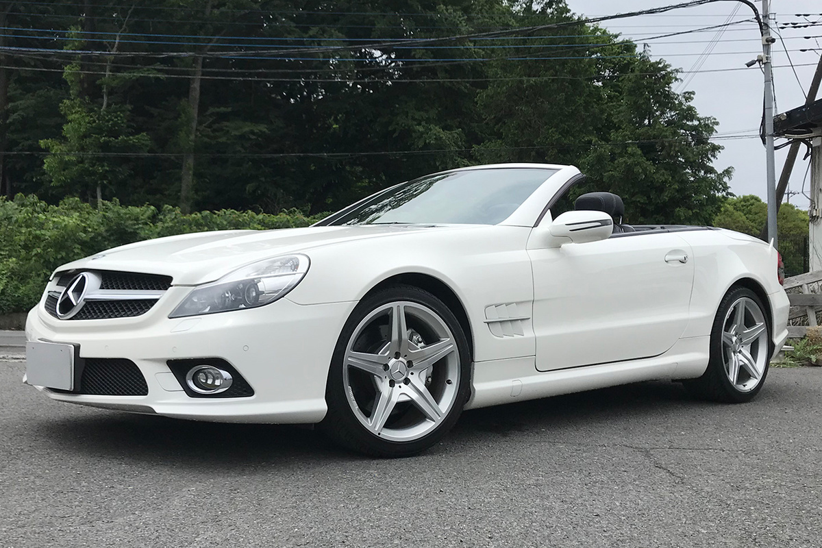 2008 メルセデス・ベンツ SLクラス SL350 AMGスポーツPKG 左ハンドル買取実績