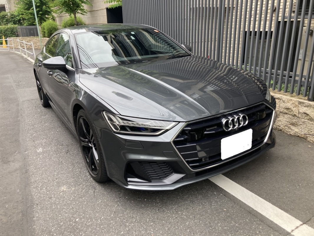 2019 アウディ A7スポーツバック 55 TFSI クワトロ Sライン アシスタンスPKG買取実績