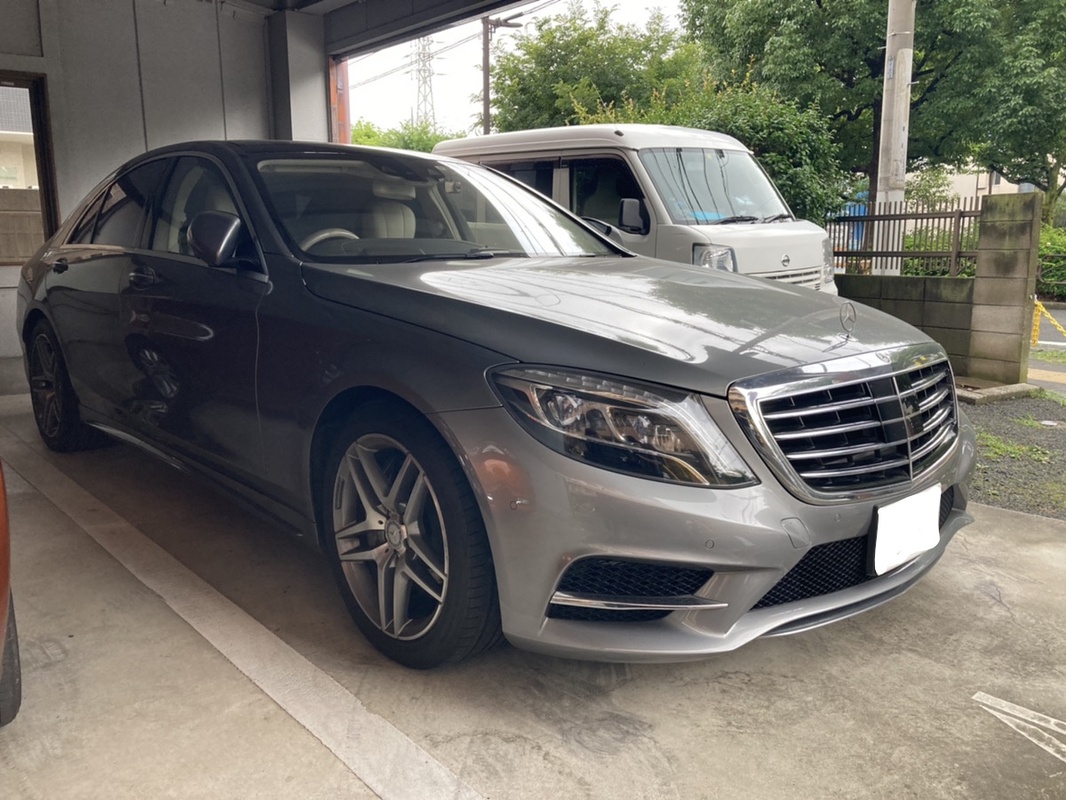 2015 メルセデス・ベンツ Sクラス S400HV エクスクルーシブ レーダーセーフティPKG買取実績