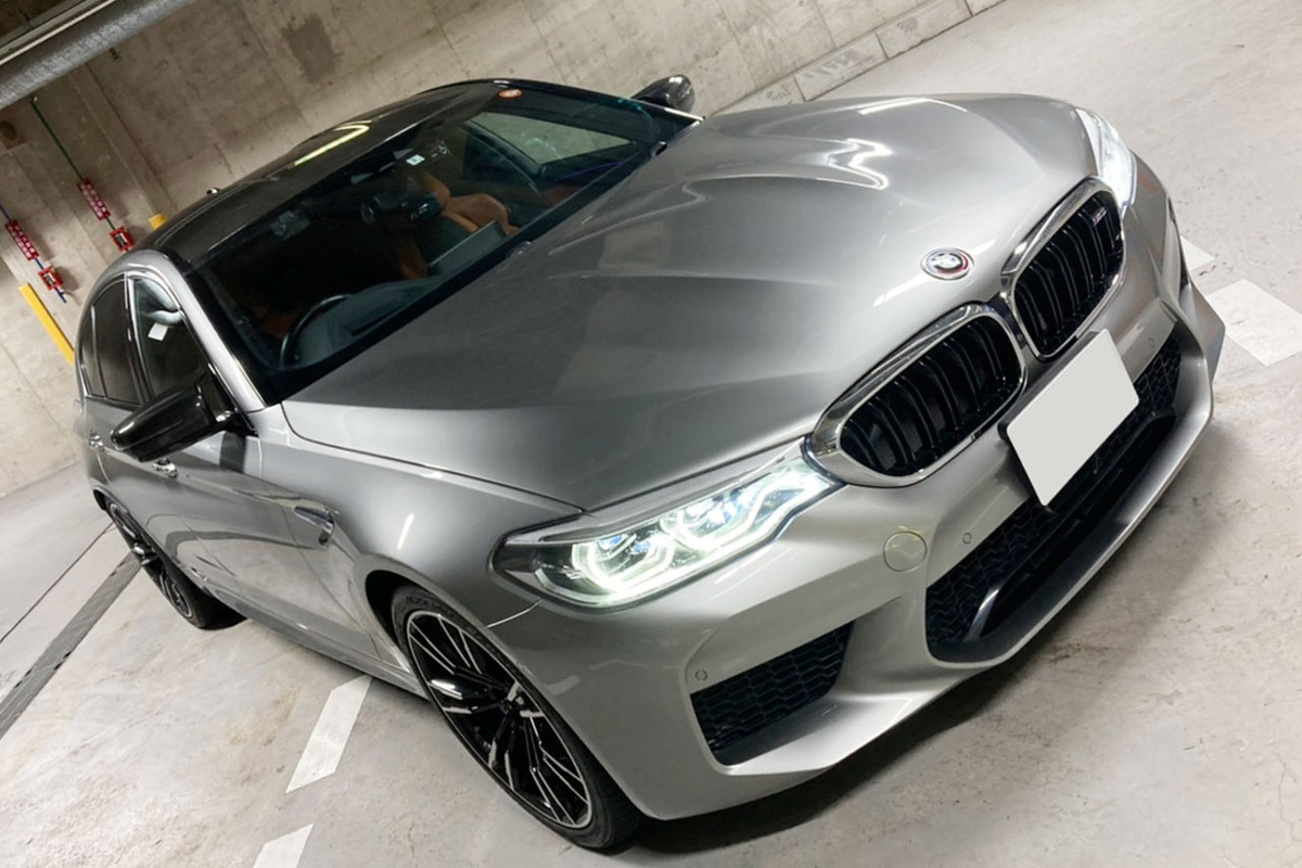 2018 BMW M5 xDrive 希少カラー/ドニントングレー買取実績
