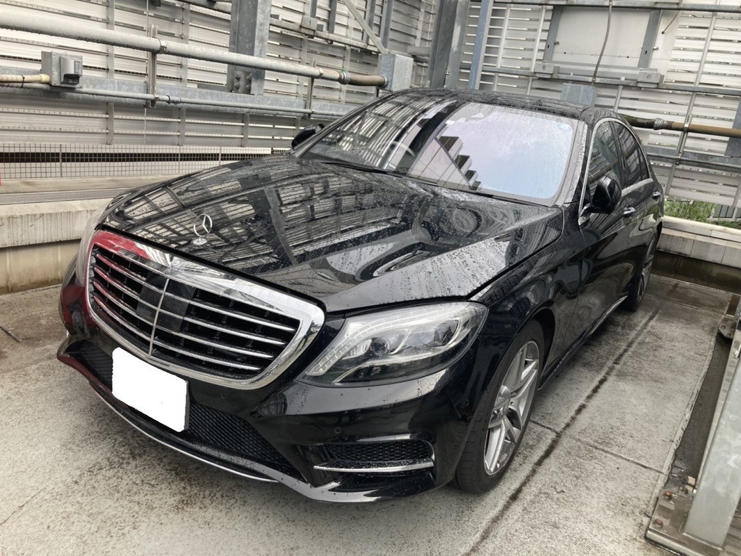 2014 メルセデス・ベンツ Sクラス S400ハイブリッド　エクスクルーシブ買取実績