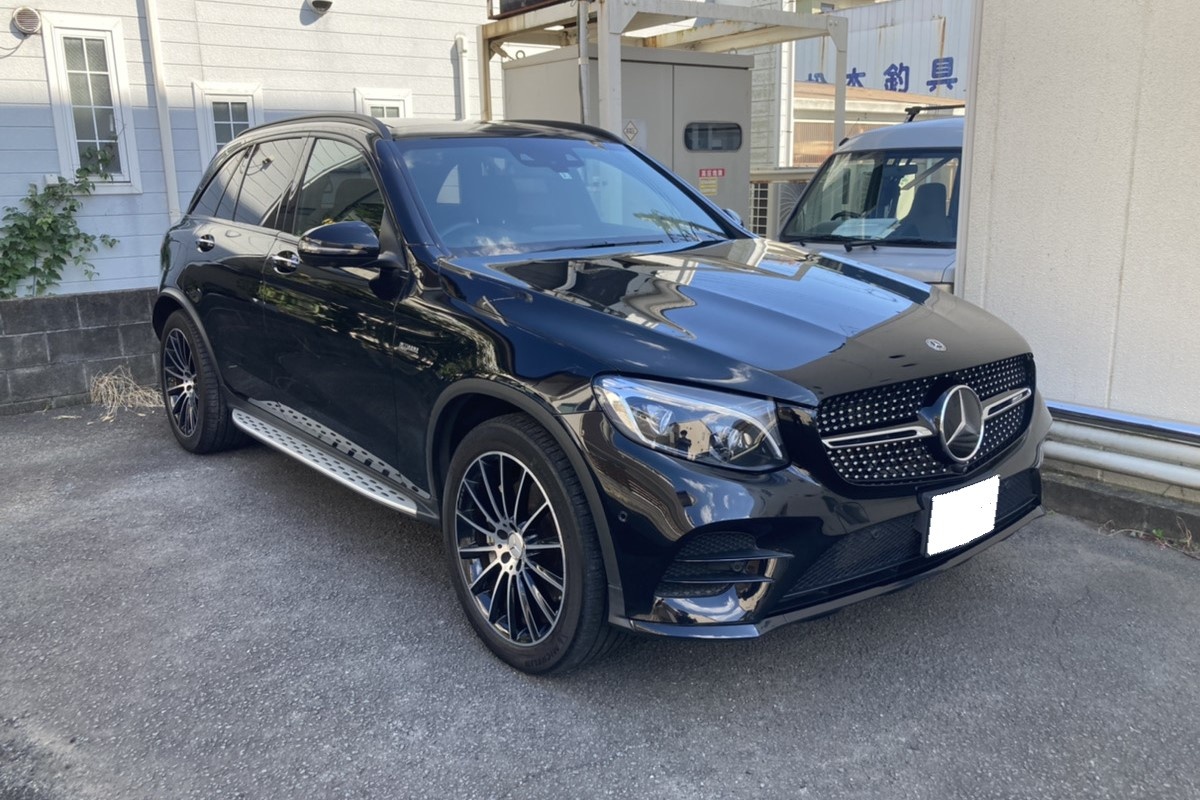 2018 メルセデスAMG GLCクラス GLC43 4MATIC レザーエクスクルーシブPKG買取実績