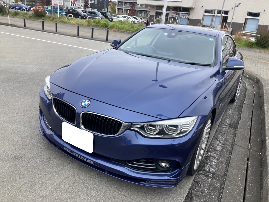 2015 BMWアルピナ D4 BITURBO クーペ買取実績