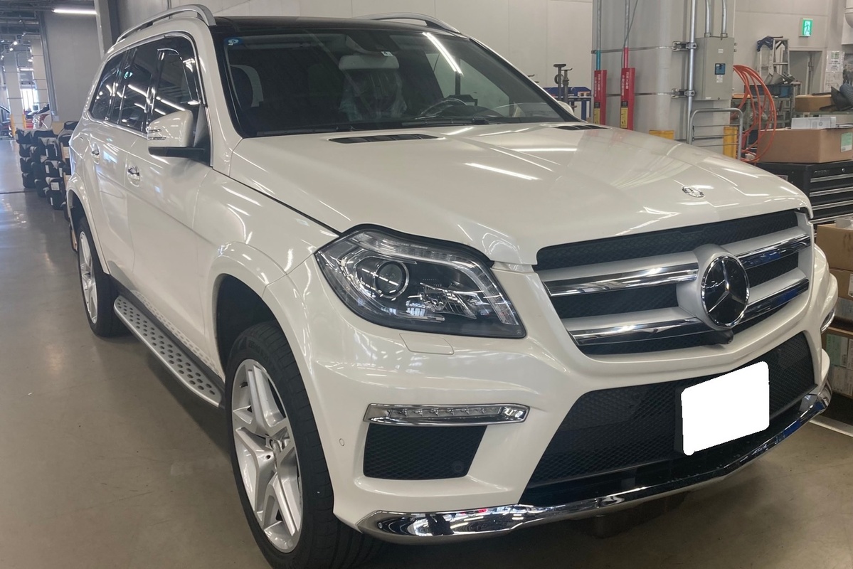 2014 メルセデス・ベンツ GLクラス GL550 4MATIC AMGエクスクルーシブPKG買取実績