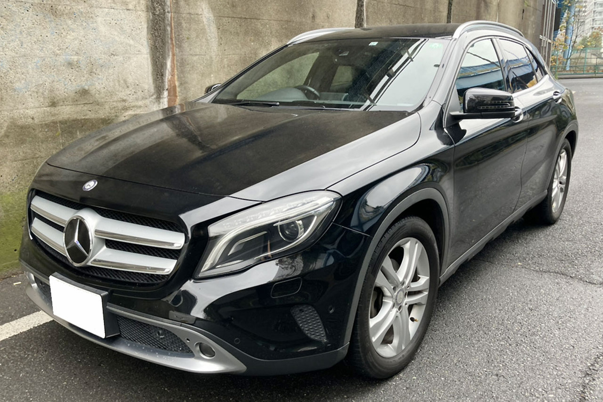 2015 メルセデス・ベンツ GLAクラス GLA180 レーダーセーフティPKG買取実績