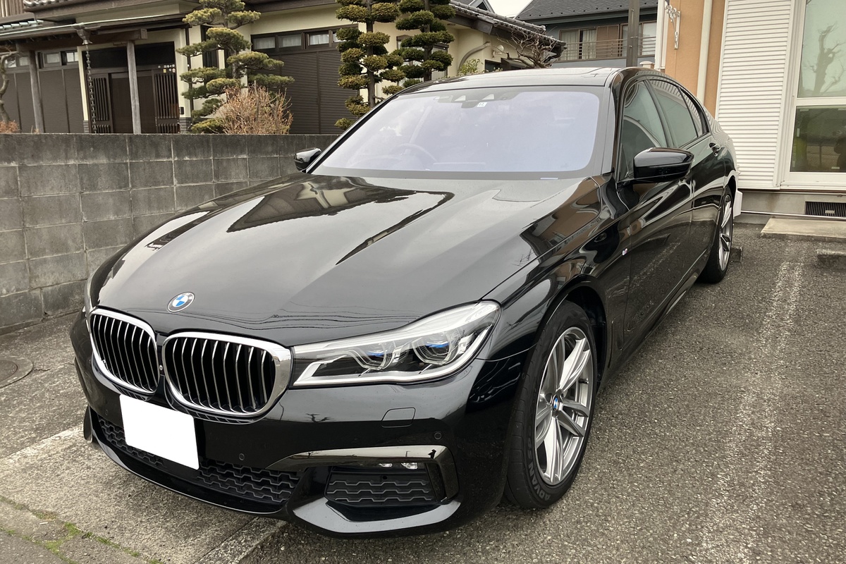 2015 BMW 7シリーズ 740i Mスポーツ買取実績