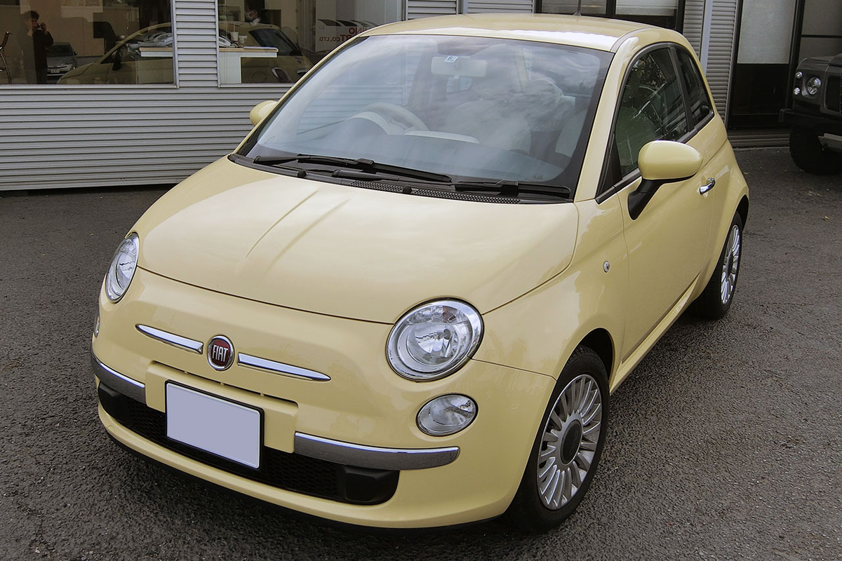 2014 フィアット 500C Gelato限定車買取実績