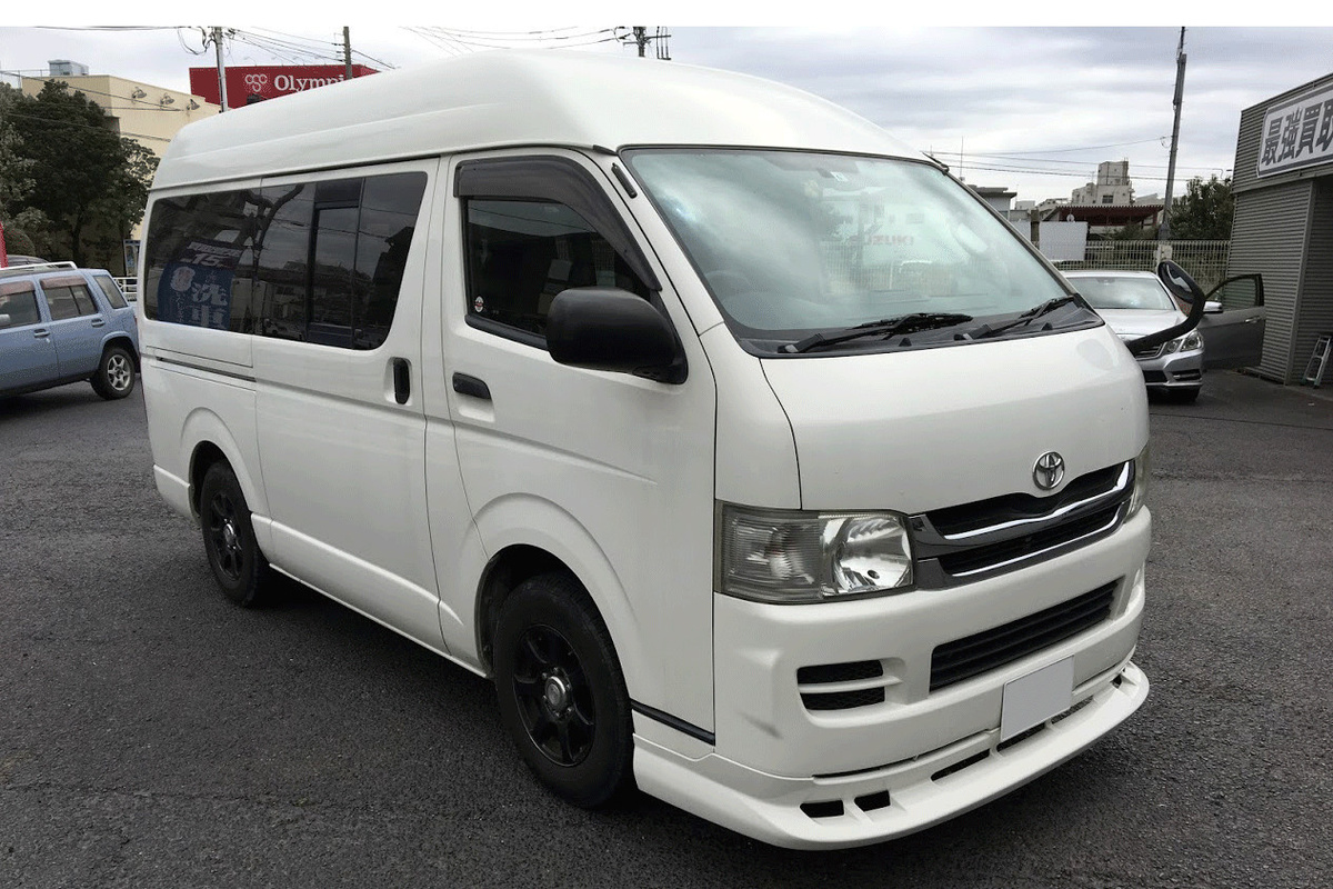 2008 トヨタ ハイエース DX GLPKG買取実績