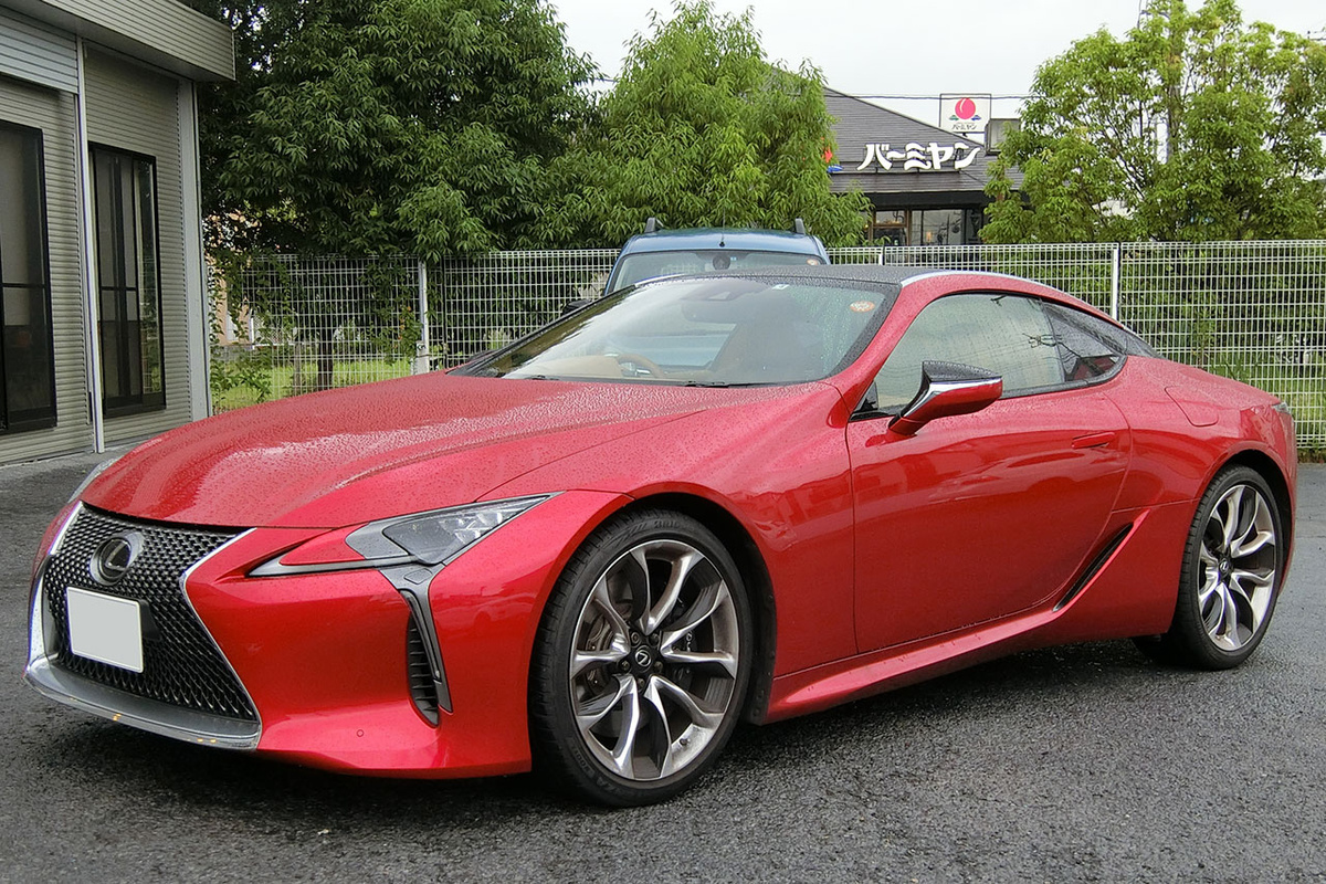 2017 レクサス LC LC500　Sパッケージ買取実績