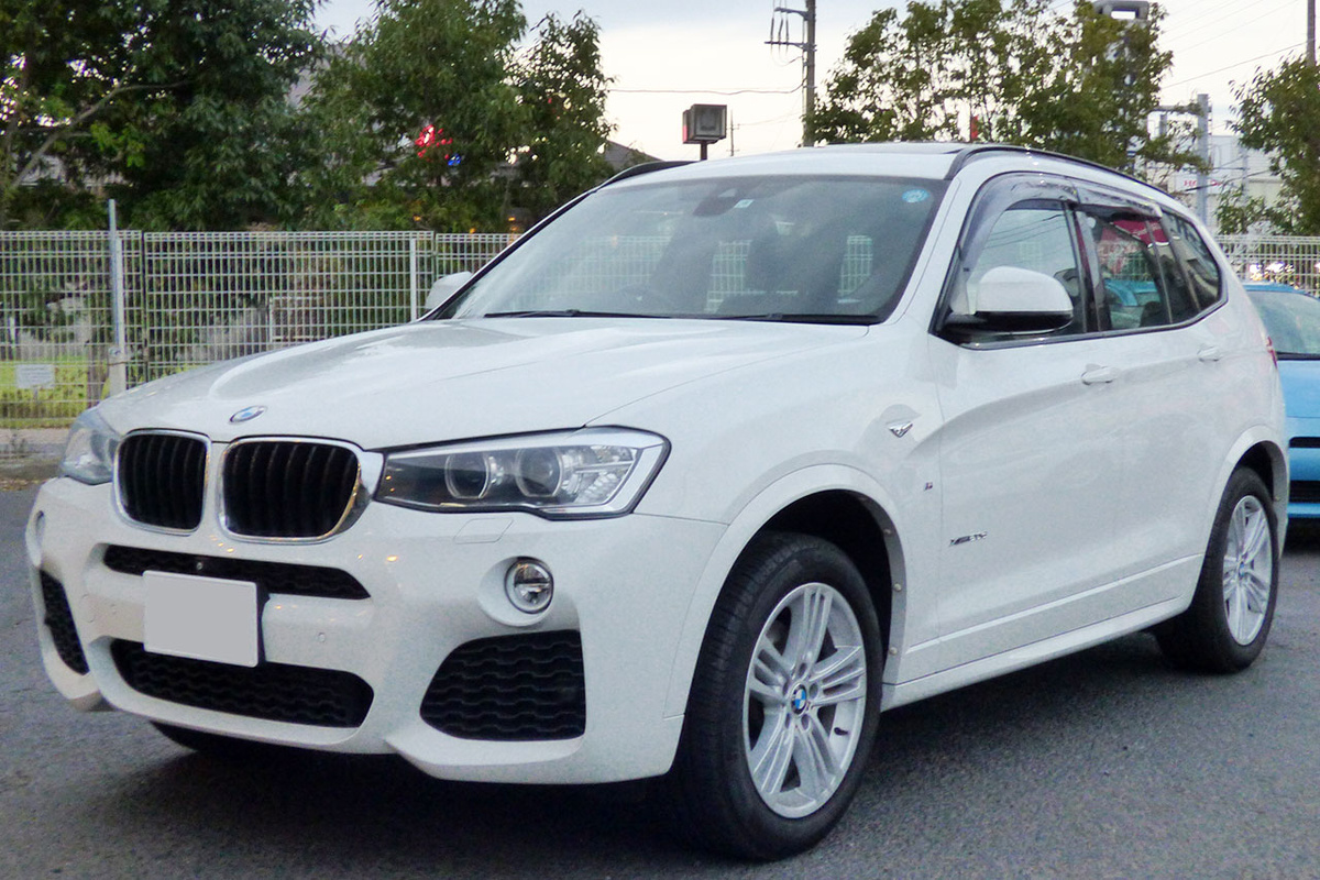 2015 BMW X3 Xdrive 20d Mスポーツ買取実績