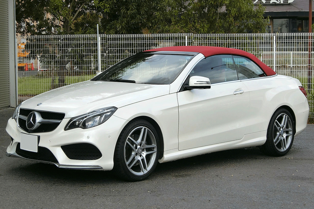 2016 メルセデス・ベンツ Eクラスカブリオレ E250ｶﾌﾞﾘｵﾚ AMGｽﾎﾟｰﾂ･ﾚｰﾀﾞｰｾｰﾌﾃｨPKG買取実績