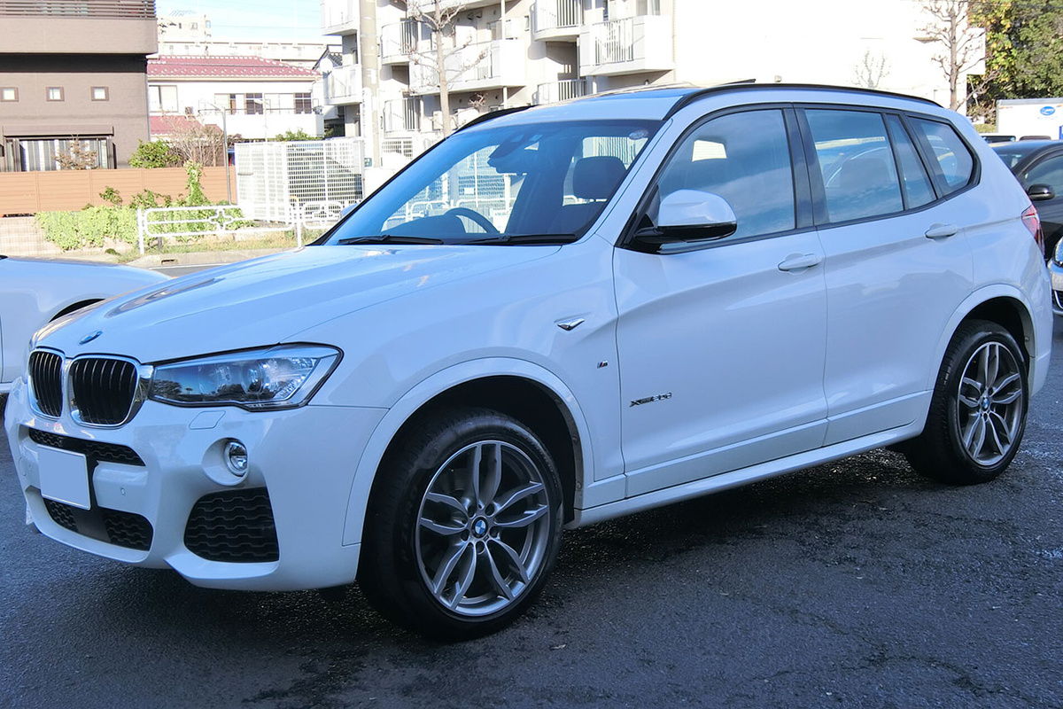 2017 BMW X3 Xdrive 20d Mスポーツ買取実績