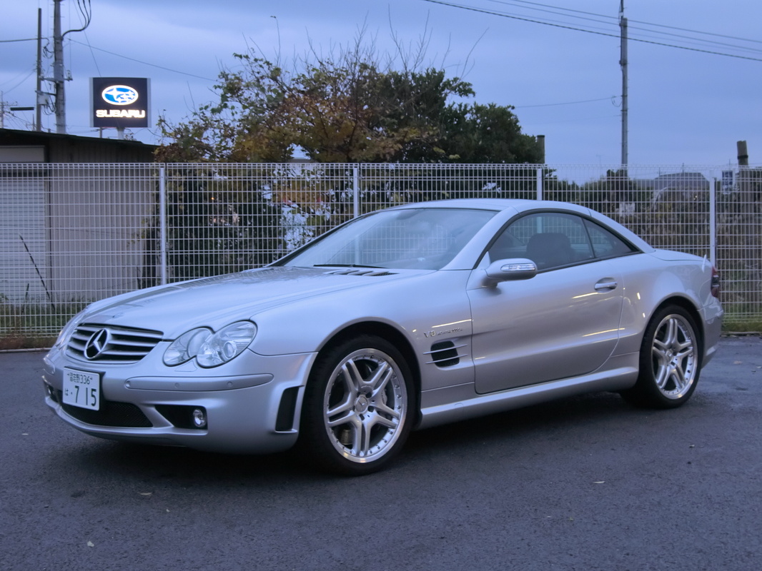 2005 メルセデス・ベンツ SLクラス SL55 ﾊﾟﾌｫｰﾏﾝｽﾊﾟｯｹｰｼﾞ買取実績