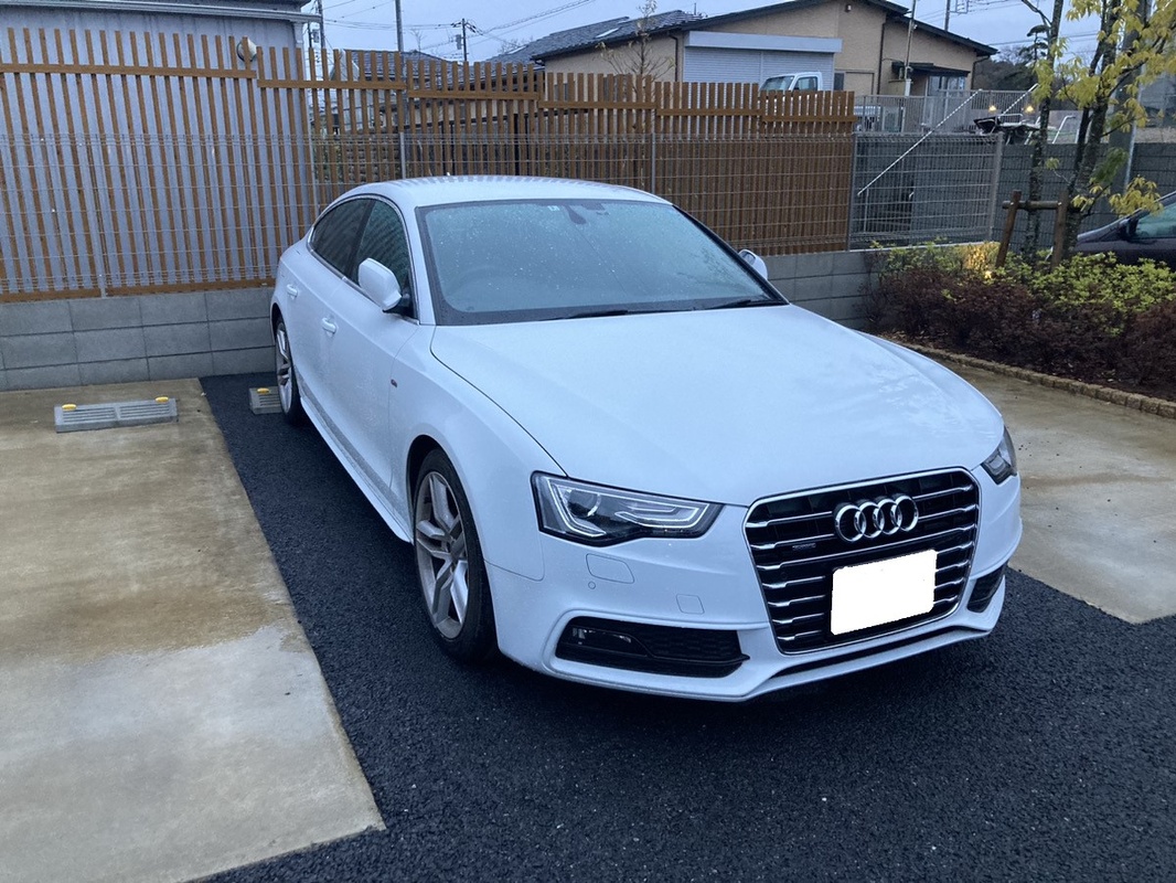 2016 アウディ A5スポーツバック 2.0 TFSI クワトロ SラインPKG買取実績