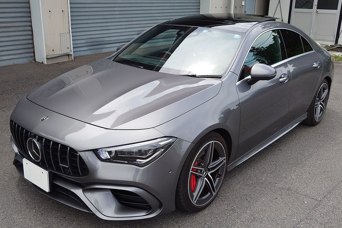 2019 メルセデスAMG CLAクラス CLA45 S 4MATIC＋ AMGパフォーマンスPKG買取実績