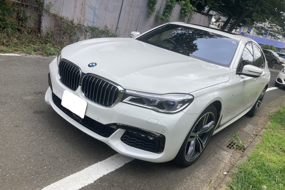 2018 BMW 7シリーズ 740d xDrive Mスポーツ コニャックレザー買取実績