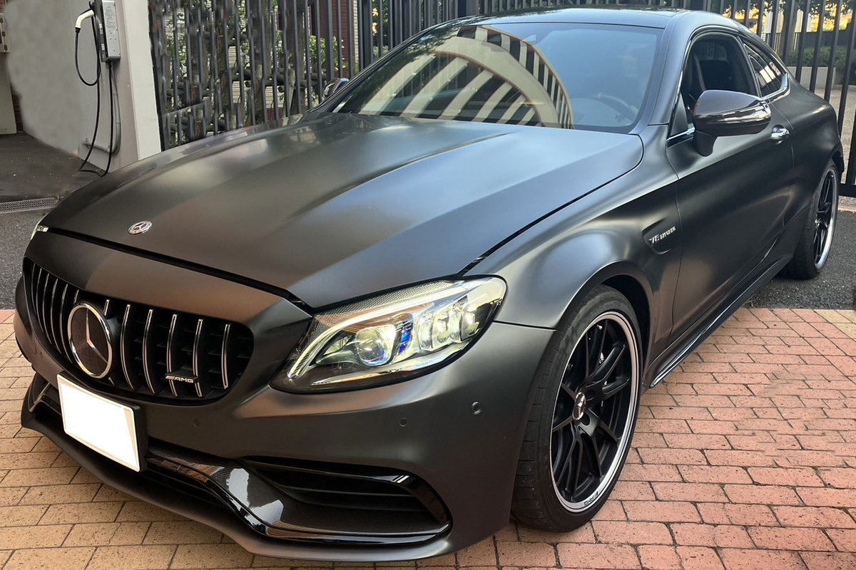 2019 メルセデスAMG Cクラス C63S クーペ AMGパフォーマンスPKG AMGカーボンPKG買取実績