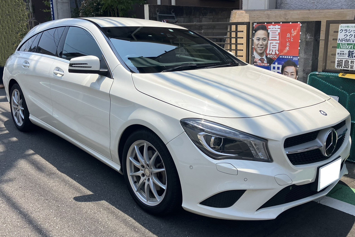 2015 メルセデス・ベンツ CLAクラスシューティングブレーク CLA180 レーダーセーフティPKG買取実績