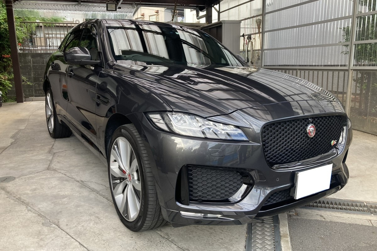 2020 ジャガー F-PACE S ブラックエクステリアパック買取実績