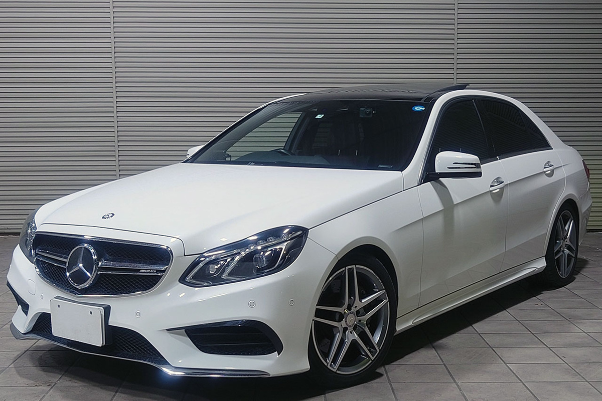 2013 メルセデス・ベンツ Eクラス E350 AVG AMGスポーツPKG買取実績