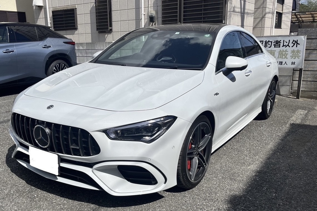 2020 メルセデスAMG CLAクラス CLA45 S 4MATIC＋ AMGパフォーマンスPKG買取実績