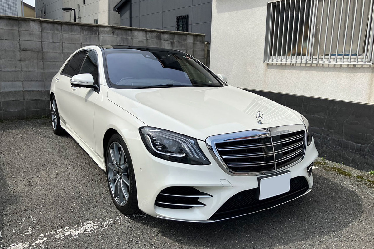 2019 メルセデス・ベンツ Sクラス S450ロング AMGラインプラス ショーファーPKG買取実績