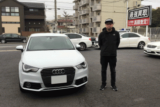 2014 アウディ A1 1.4TFSI ｼﾘﾝﾀﾞｰｵﾝﾃﾞﾏﾝﾄﾞ買取 お客様の声