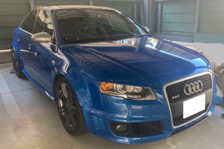 2007 アウディ RS4 V8 NA 6速マニュアル買取 お客様の声